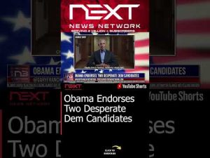 Read more about the article Obama Endorses Two Desperate Dem Candidates #shorts