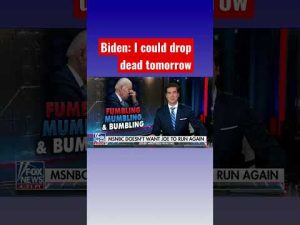 Read more about the article Jesse Watters: Did Biden just say he could drop dead tomorrow? #shorts