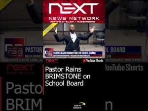 Read more about the article Pastor Rains BRIMSTONE on School Board #shorts