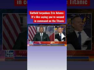 Read more about the article Gutfeld: Eric Adams’ biggest accomplishment is that he’s not Bill de Blasio #shorts