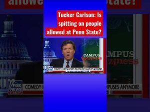 Read more about the article Tucker Carlson: These lunatics are proving comedy isn’t allowed on college campuses #shorts