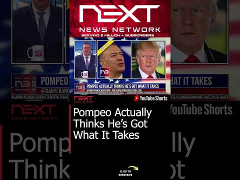 You are currently viewing Pompeo Actually Thinks He’s Got What It Takes #shorts