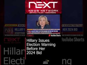 Read more about the article Hillary Issues Election Warning Before Her 2024 Bid #shorts