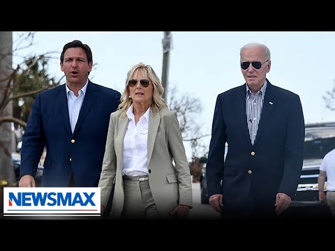 You are currently viewing WATCH: President Biden & Gov. Ron DeSantis meet amid Hurricane Ian cleanup