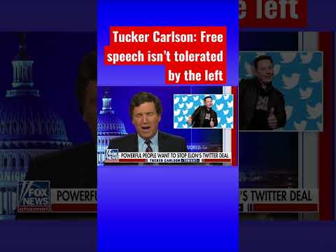 You are currently viewing Tucker: Elon Musk is threatening to elites because he believes in free speech #shorts