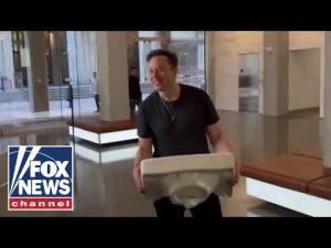 Read more about the article Elon Musk shows up at Twitter HQ: ‘Let that sink in’