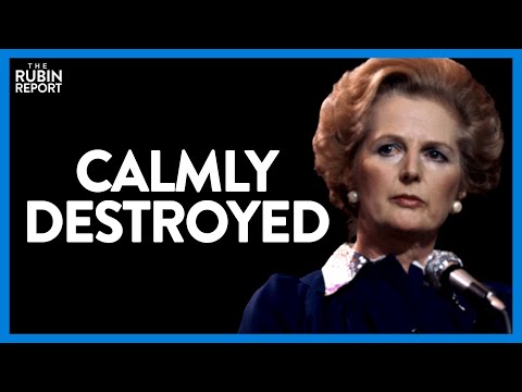 You are currently viewing Watch as Margaret Thatcher Calmly Shatters Host’s Big Gov’t Dreams | DM CLIPS | Rubin Report