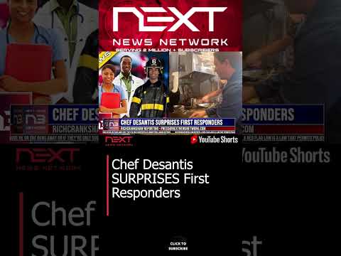 You are currently viewing Chef Desantis SURPRISES First Responders #shorts