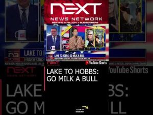 Read more about the article LAKE TO HOBBS: GO MILK A BULL #shorts