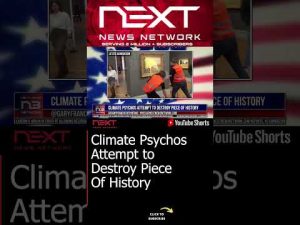 Read more about the article Climate Psychos Attempt to Destroy Piece Of History #shorts