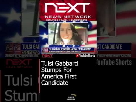 You are currently viewing Tulsi Gabbard Stumps For America First Candidate #shorts