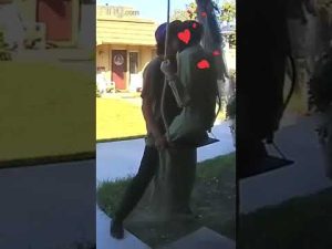 Read more about the article Ring Doorbell Catches Man Violating Innocent Halloween Decoration #shorts