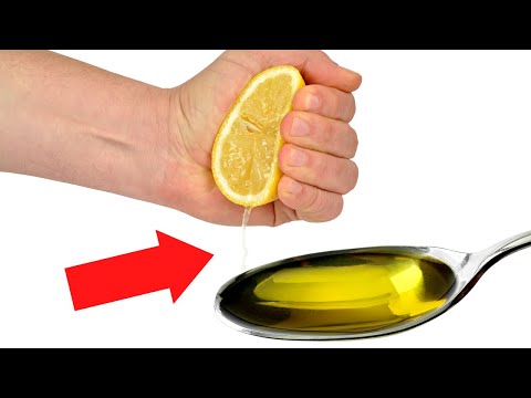 You are currently viewing A Spoonful Of Olive Oil With Lemon Will Do Wonders For Your Health