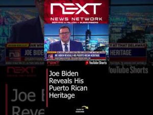 Read more about the article Joe Biden Reveals His Puerto Rican Heritage #shorts