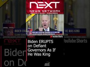 Read more about the article Biden ERUPTS on Defiant Governors As If He Was King #shorts