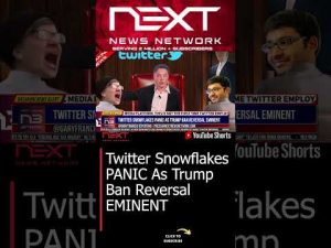 Read more about the article Twitter Snowflakes PANIC As Trump Ban Reversal EMINENT #shorts