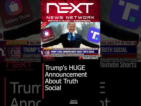 You are currently viewing Trump’s HUGE Announcement About Truth Social #shorts