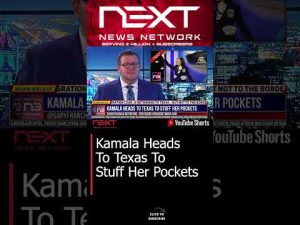 Read more about the article Kamala Heads To Texas To Stuff Her Pockets #shorts