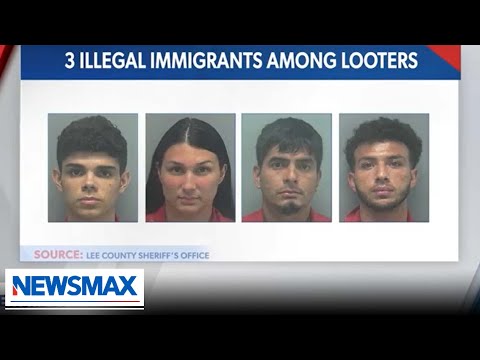 You are currently viewing Illegal immigrants arrested for looting in Florida after Hurricane Ian | REPORT