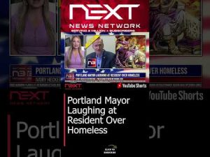 Read more about the article Portland Mayor Laughing at Resident Over Homeless #shorts