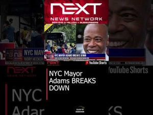 Read more about the article NYC Mayor Adams BREAKS DOWN #shorts