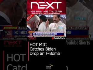 Read more about the article HOT MIC Catches Biden Drop an F-Bomb #shorts