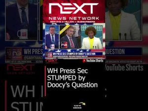 Read more about the article WH Press Sec STUMPED by Doocy’s Question #shorts