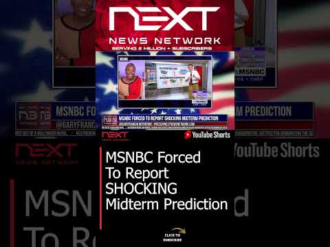 You are currently viewing MSNBC Forced To Report SHOCKING Midterm Prediction #shorts