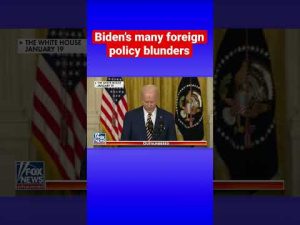 Read more about the article ‘Outnumbered’ highlights Biden many mistakes on foreign policy