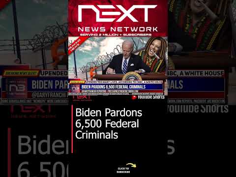 You are currently viewing Biden Pardons 6,500 Federal Criminals #shorts