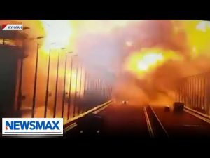 Read more about the article MASSIVE explosion rocks Crimean bridge linking to Russia | Reaction | Saturday Report