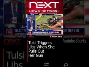 Read more about the article Tulsi Triggers Libs When She Pulls Out Her Gun #shorts