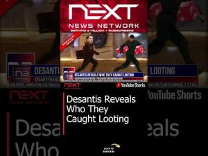 Read more about the article Desantis Reveals Who They Caught Looting #shorts