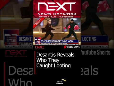 You are currently viewing Desantis Reveals Who They Caught Looting #shorts