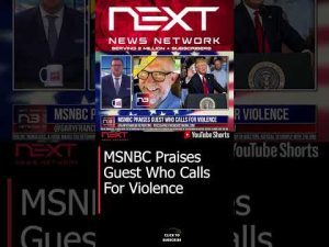 Read more about the article MSNBC Praises Guest Who Calls For Violence #shorts