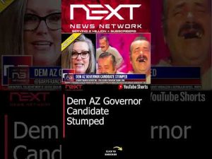 Read more about the article Dem AZ Governor Candidate Stumped #shorts