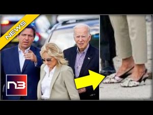 Read more about the article Jill Biden CAUGHT STRUTTING In High Heels In Front of Hurricane Victims