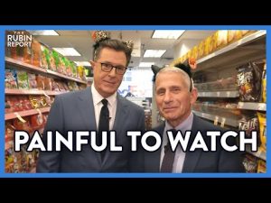 Read more about the article Watch Dr. Fauci Make an Unforgettably Lame Appearance on Stephen Colbert | DM CLIPS | Rubin Report