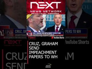 Read more about the article CRUZ, GRAHAM SEND IMPEACHMENT PAPERS TO WH #shorts