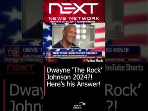 Read more about the article Dwayne ‘The Rock’ Johnson 2024?! Here’s his Answer! #shorts