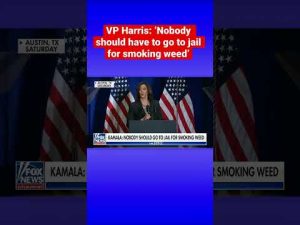 Read more about the article Harris criticized for blatant hypocrisy over marijuana stance #shorts