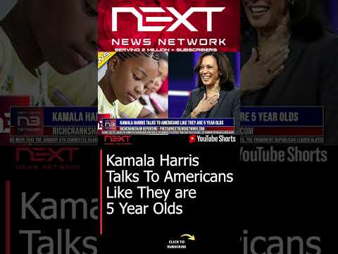 You are currently viewing Kamala Harris Talks To Americans Like They are 5 Year Olds #shorts