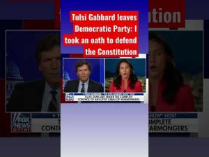 Read more about the article Tulsi Gabbard: Today’s Democratic Party is controlled by fanatic ideologues who hate freedom #shorts