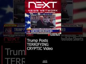 Read more about the article Trump Posts TERRIFYING CRYPTIC Video #shorts