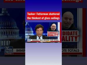 Read more about the article Tucker: Fetterman won without speaking a single coherent sentence #shorts