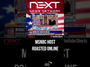 Read more about the article MSNBC Host ROASTED Online #shorts