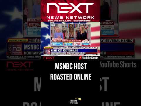 You are currently viewing MSNBC Host ROASTED Online #shorts