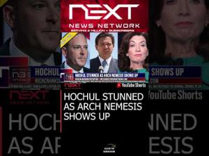 Read more about the article HOCHUL STUNNED AS ARCH NEMESIS SHOWS UP #shorts