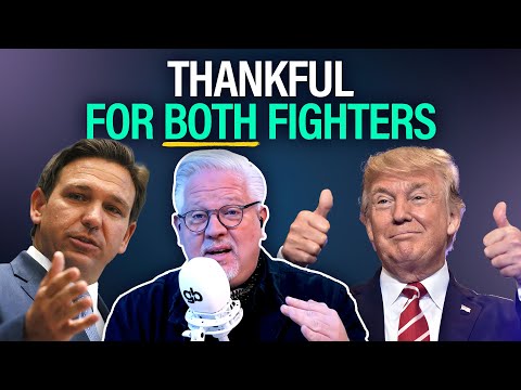 You are currently viewing Glenn’s WARNING to conservatives as 2024 TRUMP vs DESANTIS fight begins