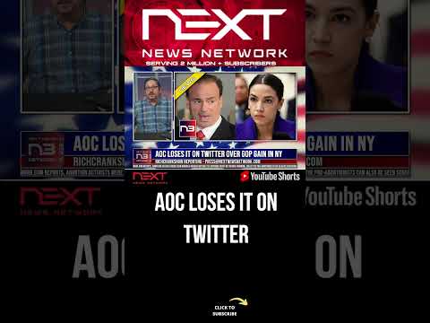 You are currently viewing AOC LOSES IT ON TWITTER OVER GOP GAIN IN NY #shorts